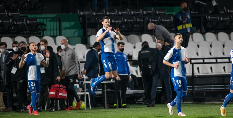 Adri Cuevas ha deixat el Sabadell per marxar al Badajoz | Roger Benet